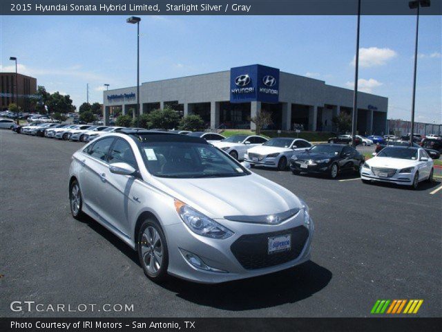 2015 Hyundai Sonata Hybrid Limited in Starlight Silver