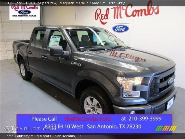2015 Ford F150 XL SuperCrew in Magnetic Metallic