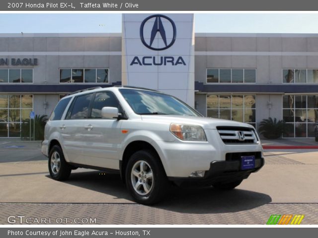 2007 Honda Pilot EX-L in Taffeta White