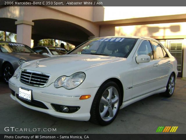 2006 Mercedes-Benz C 350 Sport in Alabaster White