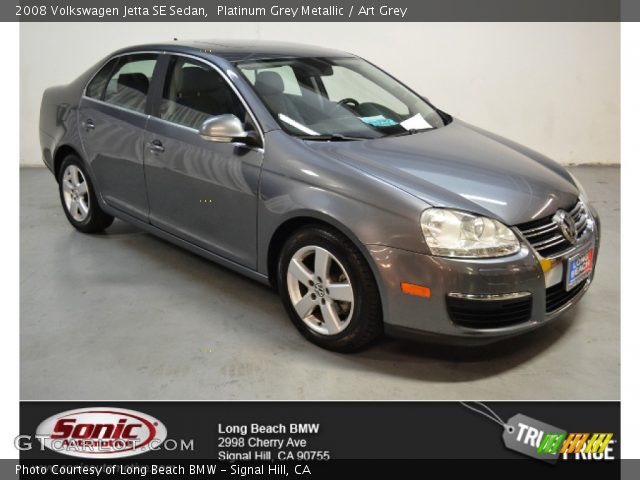 2008 Volkswagen Jetta SE Sedan in Platinum Grey Metallic