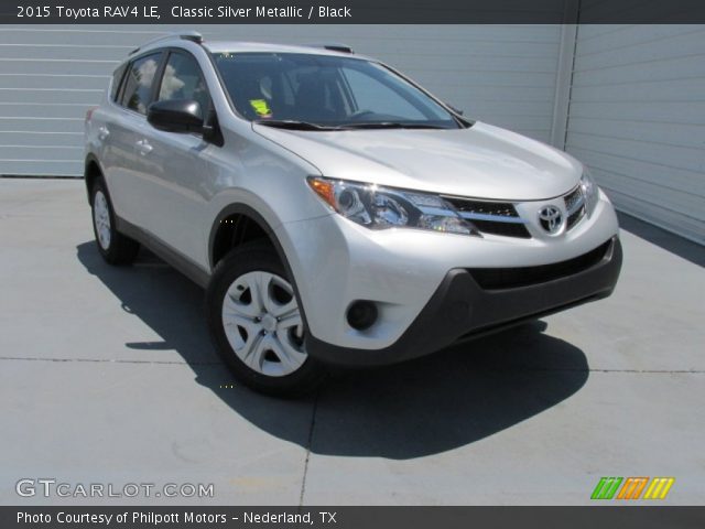 2015 Toyota RAV4 LE in Classic Silver Metallic