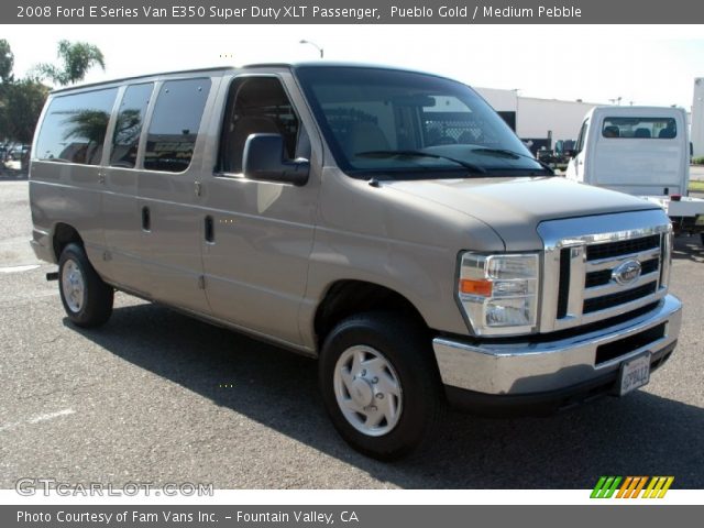 2008 Ford E Series Van E350 Super Duty XLT Passenger in Pueblo Gold