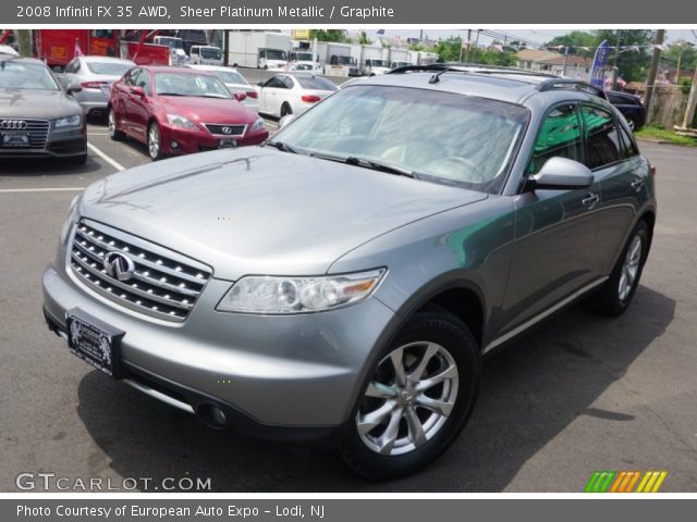 2008 Infiniti FX 35 AWD in Sheer Platinum Metallic