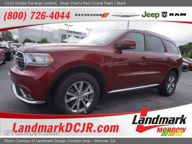 2015 Dodge Durango Limited in Deep Cherry Red Crystal Pearl