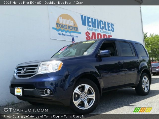 2013 Honda Pilot EX 4WD in Obsidian Blue Pearl