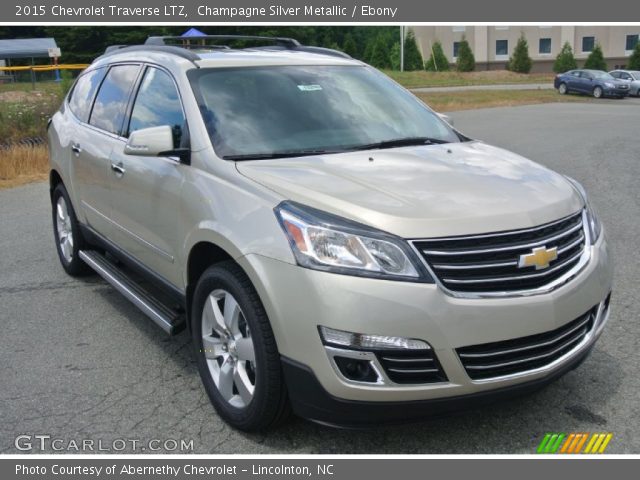 2015 Chevrolet Traverse LTZ in Champagne Silver Metallic