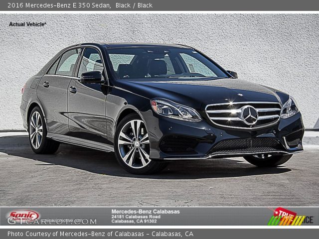 2016 Mercedes-Benz E 350 Sedan in Black