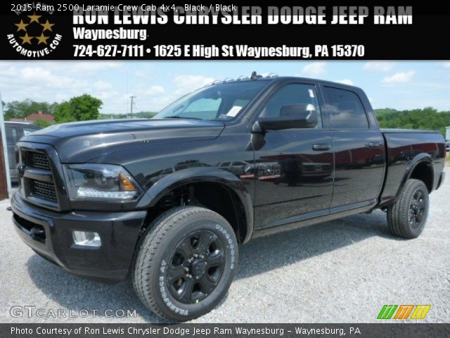 2015 Ram 2500 Laramie Crew Cab 4x4 in Black