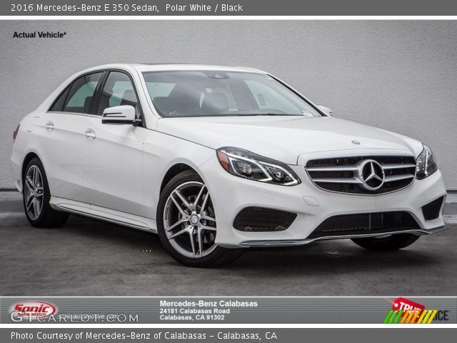 2016 Mercedes-Benz E 350 Sedan in Polar White