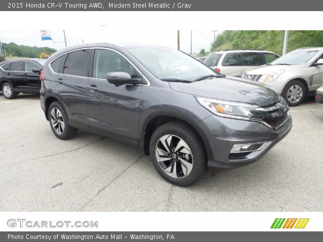 2015 Honda CR-V Touring AWD in Modern Steel Metallic