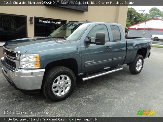 2013 Chevrolet Silverado 2500HD LT Extended Cab 4x4 in Blue Granite Metallic