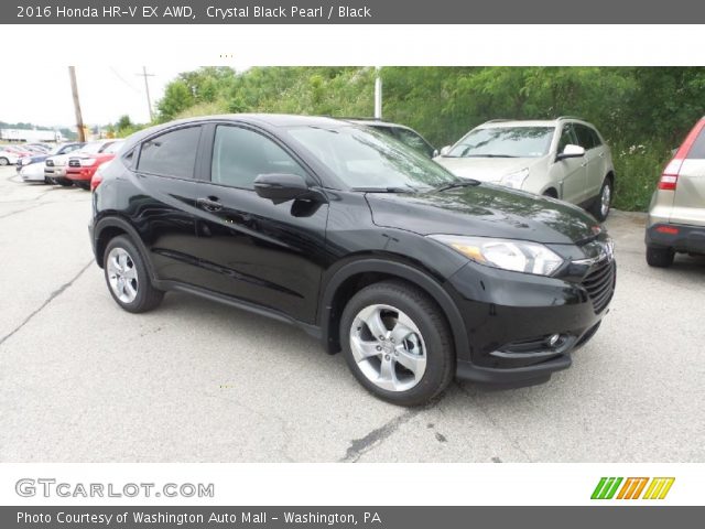 2016 Honda HR-V EX AWD in Crystal Black Pearl