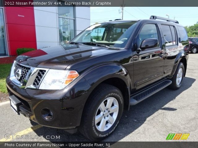 2012 Nissan Pathfinder SV 4x4 in Espresso Black