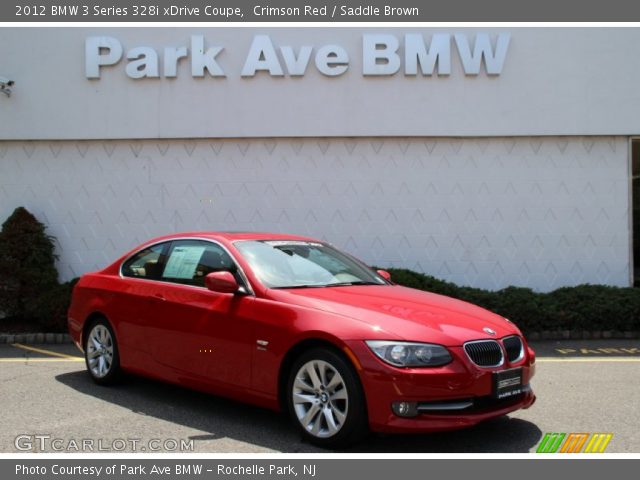 2012 BMW 3 Series 328i xDrive Coupe in Crimson Red
