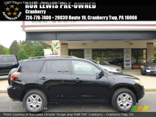 2007 Toyota RAV4 4WD in Black