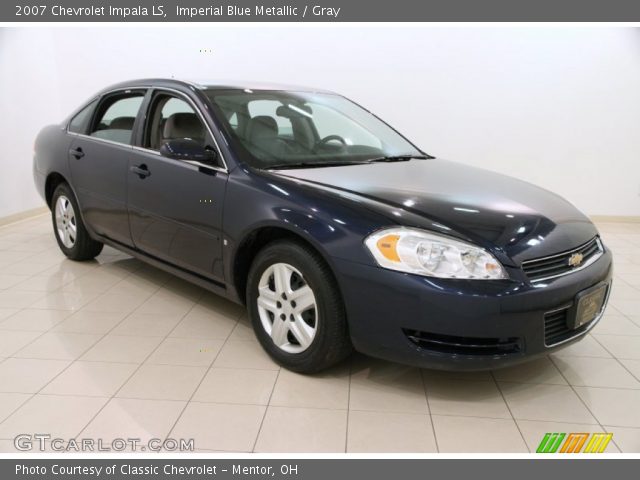 2007 Chevrolet Impala LS in Imperial Blue Metallic