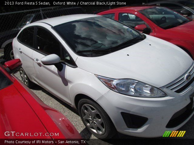 2013 Ford Fiesta S Sedan in Oxford White