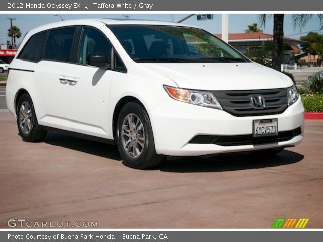 2012 Honda Odyssey EX-L in Taffeta White