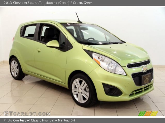 2013 Chevrolet Spark LT in Jalapeno (Green)