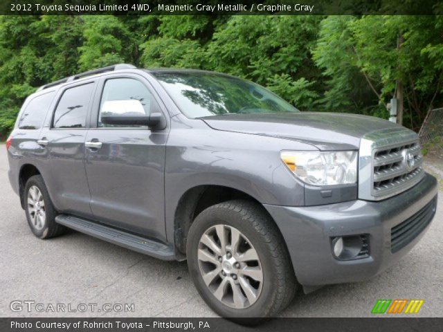 2012 Toyota Sequoia Limited 4WD in Magnetic Gray Metallic