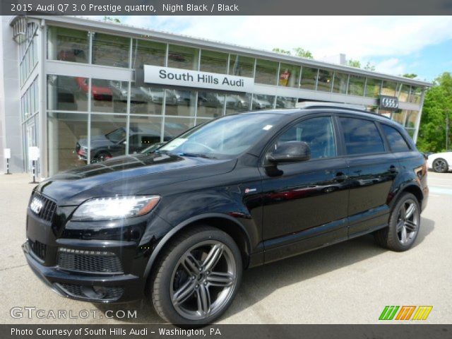 2015 Audi Q7 3.0 Prestige quattro in Night Black