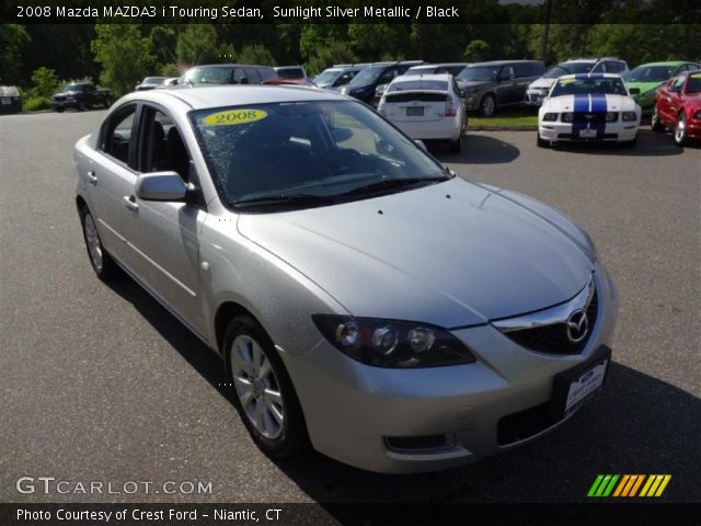 2008 Mazda MAZDA3 i Touring Sedan in Sunlight Silver Metallic