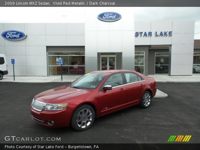 2009 Lincoln MKZ Sedan in Vivid Red Metallic
