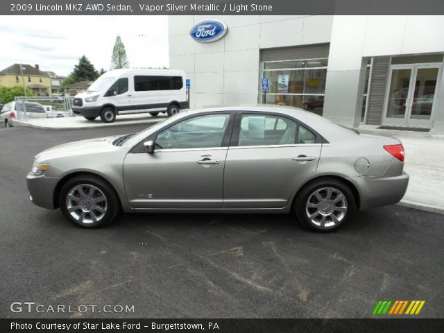 2009 Lincoln MKZ AWD Sedan in Vapor Silver Metallic