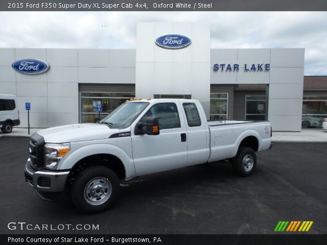 2015 Ford F350 Super Duty XL Super Cab 4x4 in Oxford White