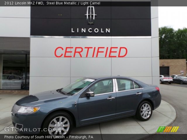 2012 Lincoln MKZ FWD in Steel Blue Metallic