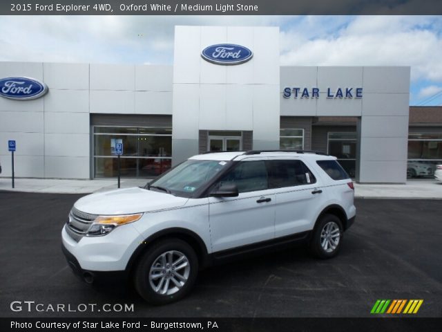 2015 Ford Explorer 4WD in Oxford White