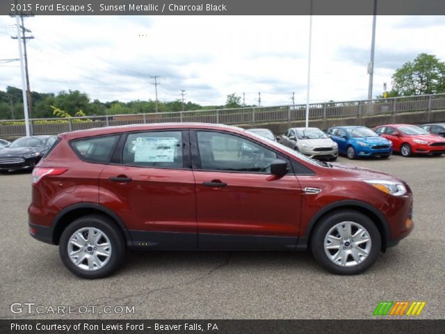 2015 Ford Escape S in Sunset Metallic