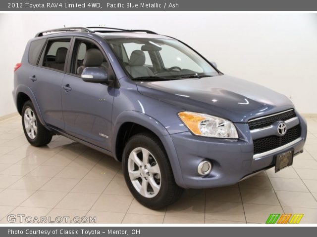 2012 Toyota RAV4 Limited 4WD in Pacific Blue Metallic