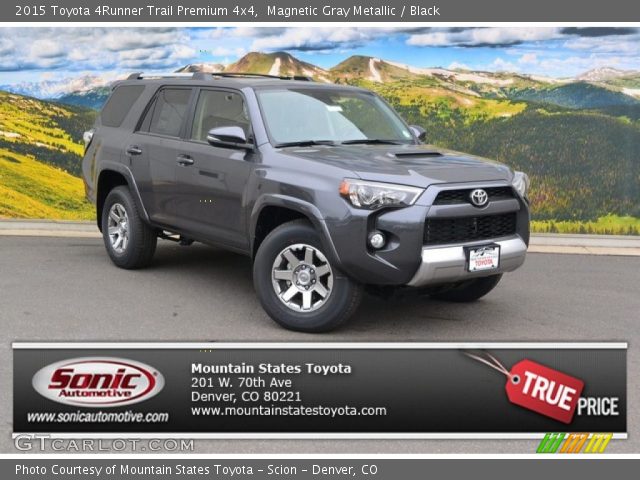 2015 Toyota 4Runner Trail Premium 4x4 in Magnetic Gray Metallic