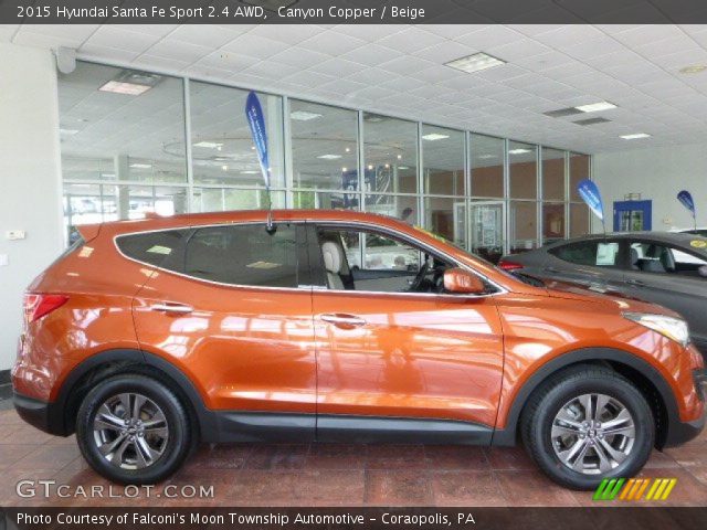 2015 Hyundai Santa Fe Sport 2.4 AWD in Canyon Copper