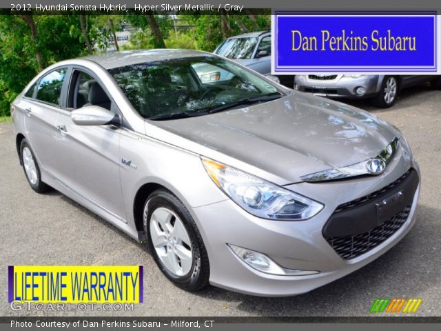 2012 Hyundai Sonata Hybrid in Hyper Silver Metallic