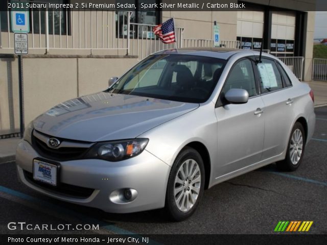 2011 Subaru Impreza 2.5i Premium Sedan in Spark Silver Metallic