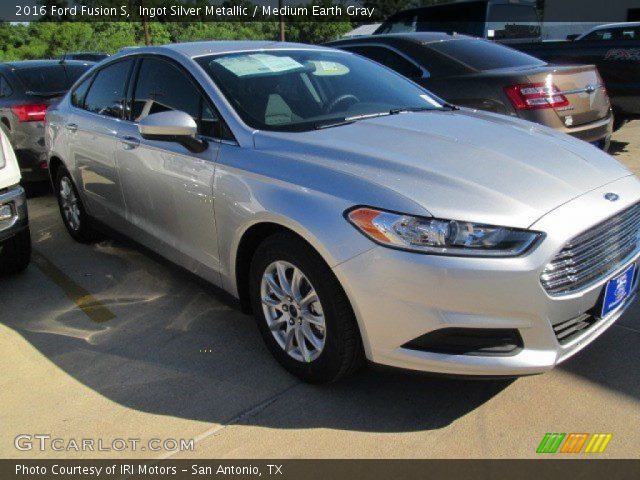 2016 Ford Fusion S in Ingot Silver Metallic