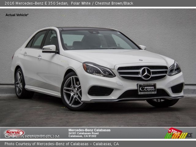 2016 Mercedes-Benz E 350 Sedan in Polar White