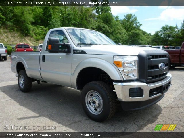 2015 Ford F250 Super Duty XL Regular Cab 4x4 in Ingot Silver