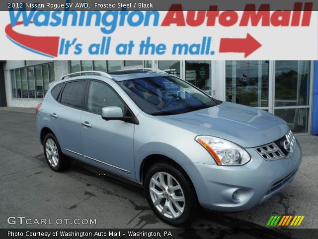 2012 Nissan Rogue SV AWD in Frosted Steel