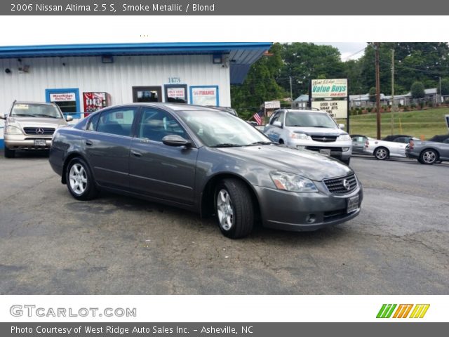 2006 Nissan Altima 2.5 S in Smoke Metallic