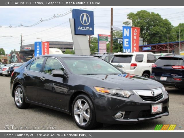 2012 Acura TSX Sedan in Graphite Luster Metallic
