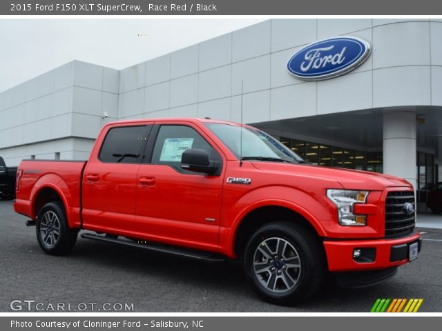 2015 Ford F150 XLT SuperCrew in Race Red