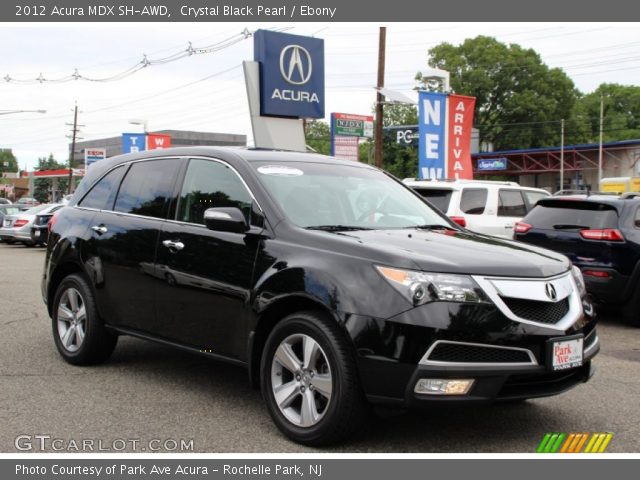 2012 Acura MDX SH-AWD in Crystal Black Pearl