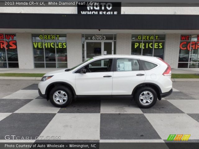 2013 Honda CR-V LX in White Diamond Pearl