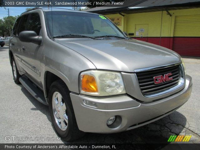 2003 GMC Envoy SLE 4x4 in Sandalwood Metallic