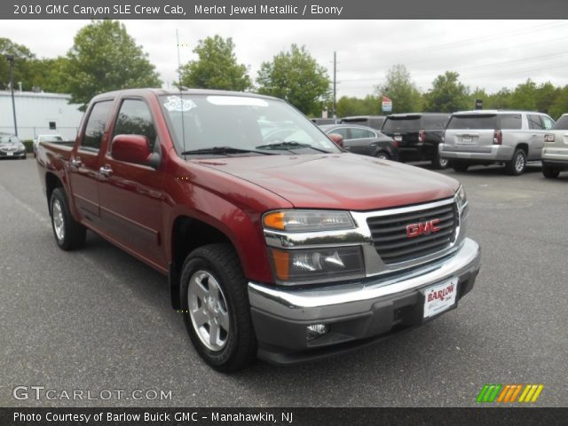 2010 GMC Canyon SLE Crew Cab in Merlot Jewel Metallic