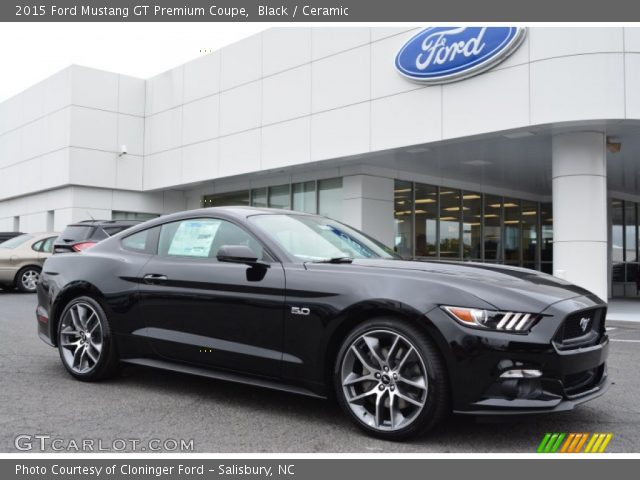 2015 Ford Mustang GT Premium Coupe in Black